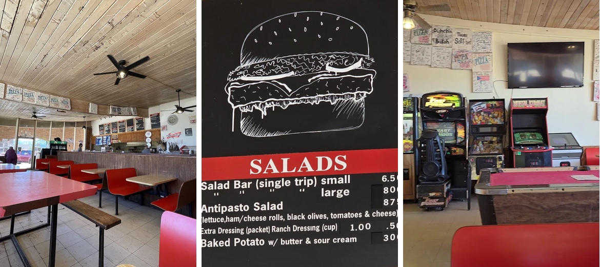 Old Time Pizza Menu