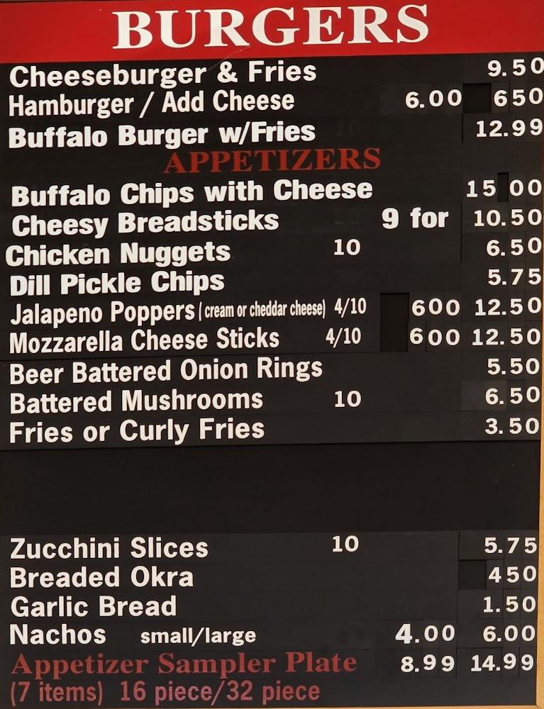 Old Time Pizza Menu image 1