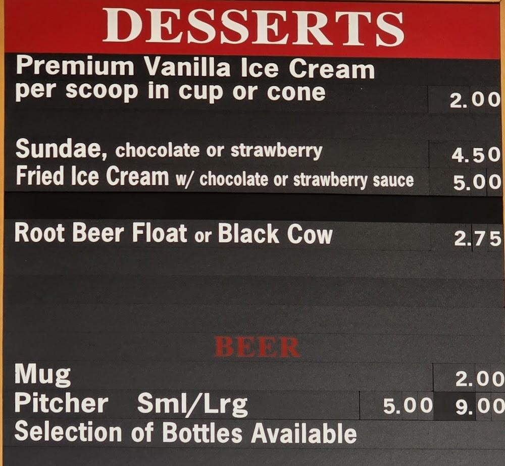 Old Time Pizza Menu image 3