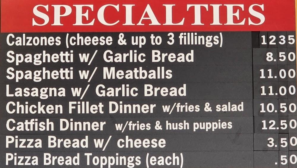 Old Time Pizza Menu image 4